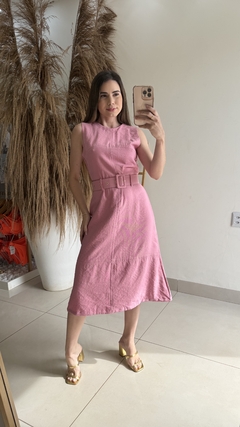Vestido Milena M Rosa - comprar online