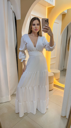 Vestido Ingrid Branco - comprar online