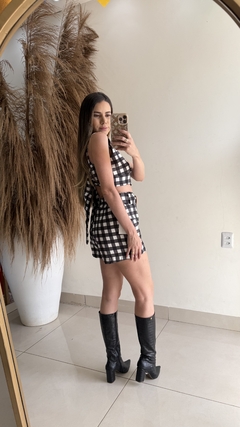 Conjunto Kiara Branco/Preto na internet