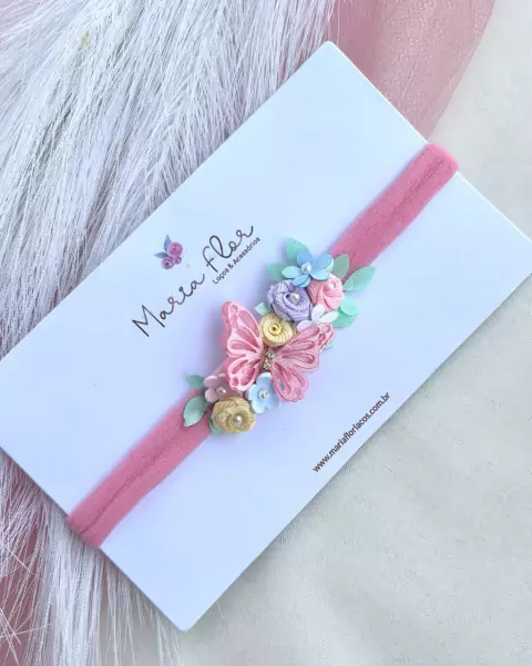 Faixinha Floral Baby