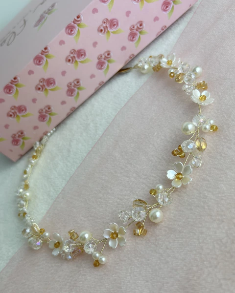 Tiara Bella ( dourada)