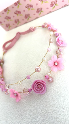 Tiara Especial Rosa - comprar online