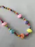 Choker Miçangas Coloridas de Conchinhas na internet