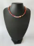 Choker Miçangas Coloridas com Dados de Coração