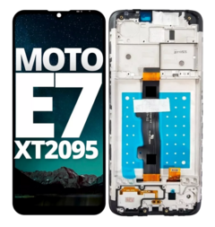 Modulo Pantalla Motorola Moto E7 XT2095 Con Marco Original en internet