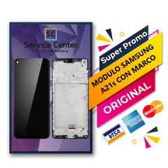 Modulo Pantalla Samsung A21s Con Marco - comprar online