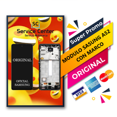 Modulo Pantalla Samsung A52 Con Marco Oled Small Size