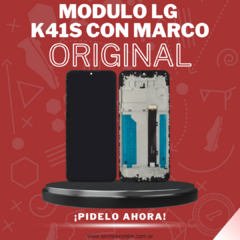 modulo pantalla LG K41S con marco original