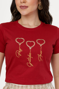 T-shirt Paz na internet