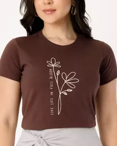 T-shirt Live Life in full bloom na internet