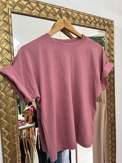 Camiseta Manga Japonês Lisa na internet