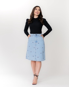 Saia jeans Elis - comprar online
