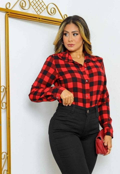 Camisa Xadrez Olivia