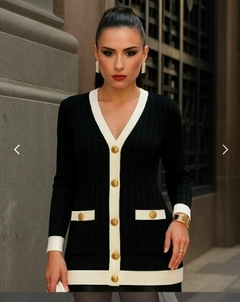 Casaco Tricot Channel na internet