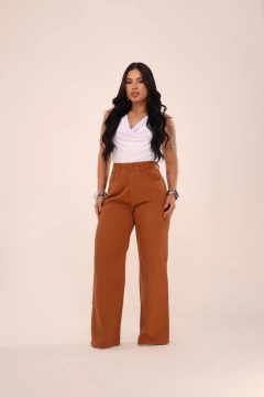 Wide-leg color - Dettaly Modas