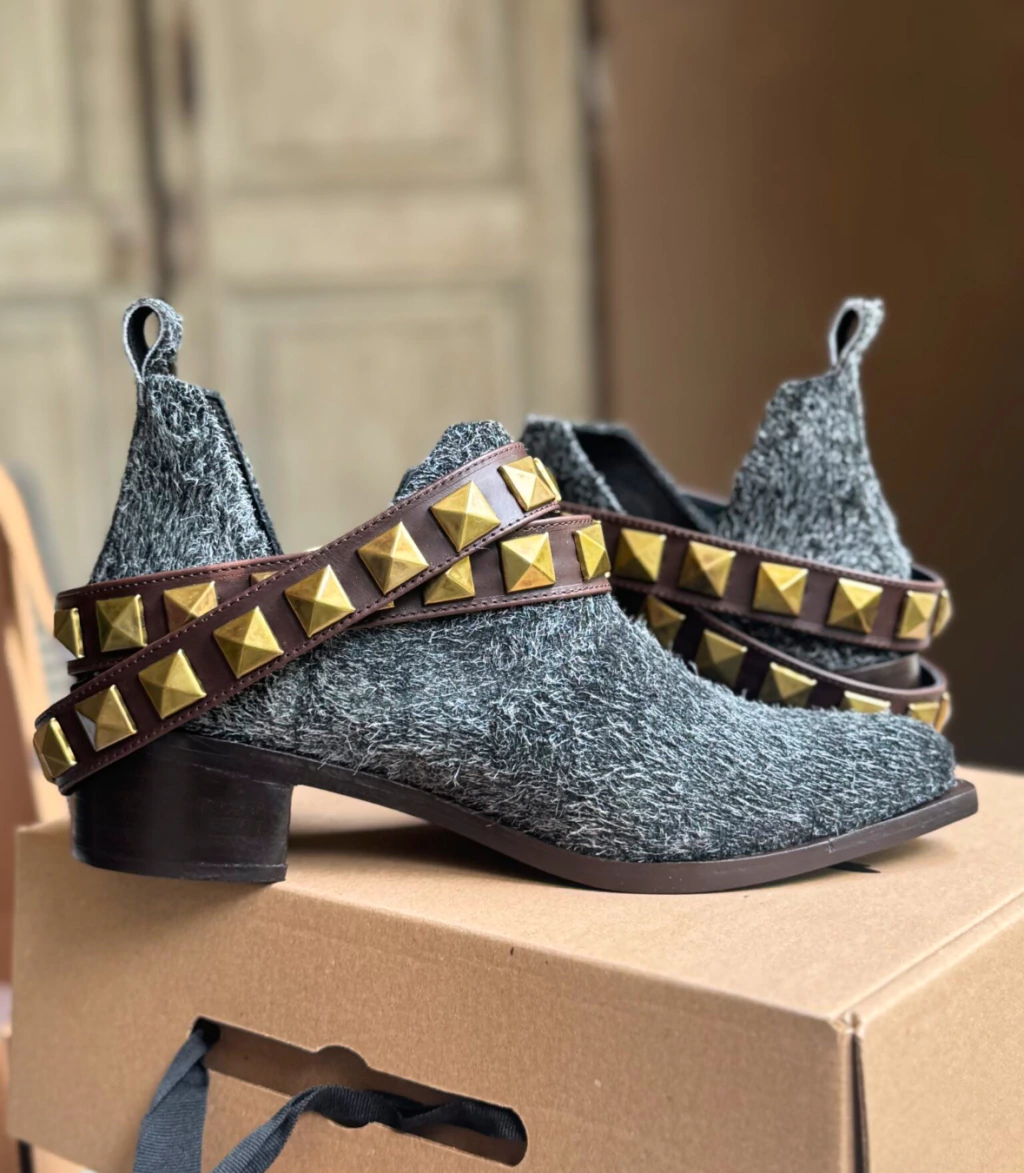 Botas Logan (pelo-cuero-cinto)