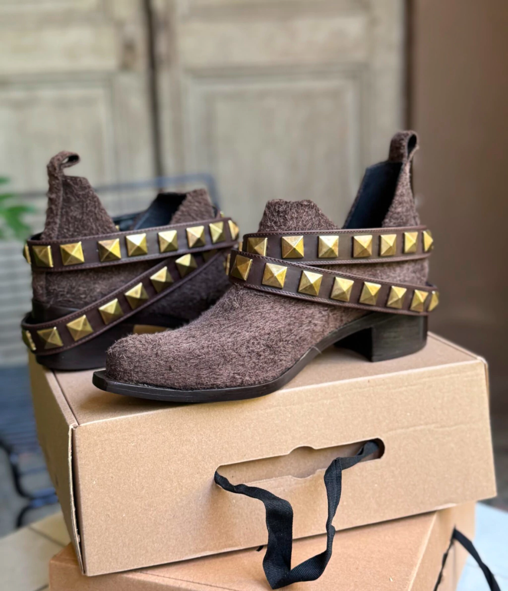Botas Logan (pelo-cuero-cinto)