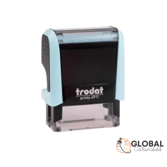 Carimbo Automático Personalizado Trodat 4911 P4 Azul Bebê