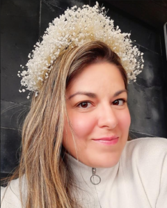 Diadema para Novia Whites Baby's Breath (Importado) - comprar online