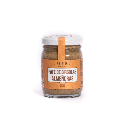 PATÉ GIRGOLAS con Almendras x 90GR - Vegano
