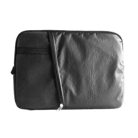 Funda Para Notebook 15,6 Premium Simil Cuerina Negro
