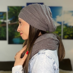 TOUCA DE LÃ - PRATA na internet