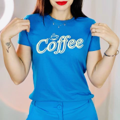 T-SHIRT COFFEE CREAM na internet