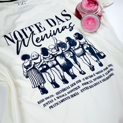 T-SHIRT NOITE DAS MENINAS na internet