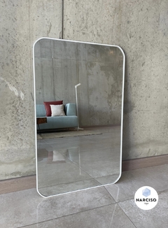 Espejo para baño, rectangular puntas redondas en internet