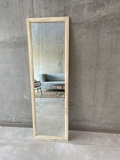 Espejo marco de madera liso - comprar online
