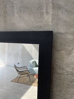 Imagen de Espejo marco de madera liso