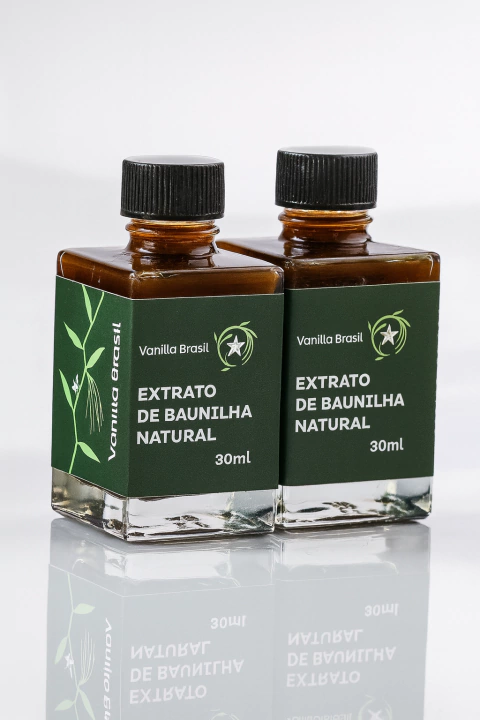Kit 2 Extratos Natural de Baunilha 30ml - comprar online