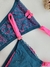 Fio duplo candy verde com rosa neon - comprar online