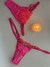 Fio duplo personalizado rosa neon - comprar online