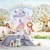 Papel de Parede Infantil Castelo de Princesas Meninas Decora Quarto