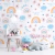 Papel de Parede Infantil Tema Tema Arco-Íris Para Quarto de Bebê