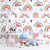 Papel de Parede Infantil Tema Arco-Íris Cute Baby Para Quarto de Criança