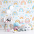 Papel de Parede Infantil Tema Tema Arco-Íris para Bebês