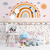 Papel de Parede Infantil Tema Arco-Íris Cute Girls Para Decorar Quarto de Bebê e Criança Personalizado