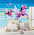 Papel de Parede Infantil Tema Barbie Fadas Para Decorar Quarto de Meninas