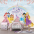 Papel de Parede Infantil Tema Princesas e Castelo Para Quarto de Meninas