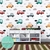 Papel de Parede Infantil Tema de Carrinhos Para Decorar Quarto de Meninos