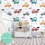 Papel de Parede Infantil Tema de Carrinhos Para Decorar Quarto de Meninos