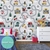 Papel de Parede Infantil Tema Cidade Carrinhos Para Decorar Quarto de Meninos