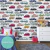 Papel de Parede Infantil Tema Carrinhos Coloridos Para Decorar Quarto de Meninos