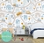 Papel de Parede Infantil Tema Cidade Carrinhos Soft Color Para Decorar Quarto de Bebê e Meninos