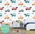 Papel de Parede Infantil Tema de Carrinhos Para Decorar Quarto de Meninos