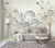 Papel de Parede Design 3D Círculos Lançamento Para Decorar Sala Quarto e Ambientes