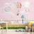 Papel de Parede Infantil Safari Elefante Baby Cute Para Quarto de Bebê e Criança
