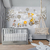 Papel de parede infantil safari jardim encantado